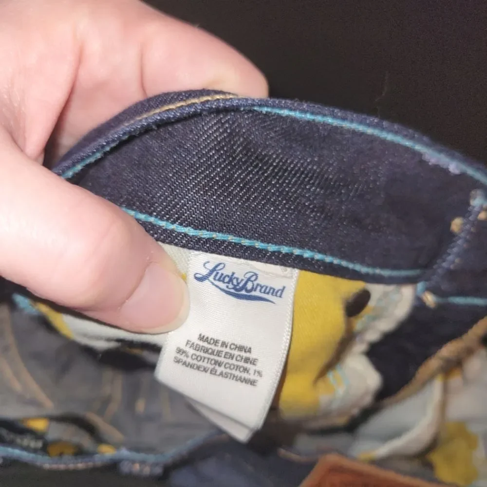 Lucky Brand Sofia Capri Jeans 2 26 - Picture 7 of 12